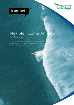 Flexible Income Annuity