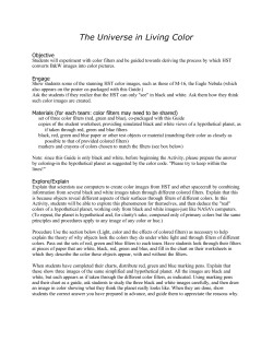 The Universe in Living Color