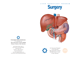 Surgery - University Transplant Center