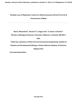 Heritable Loss of Replication Control of a