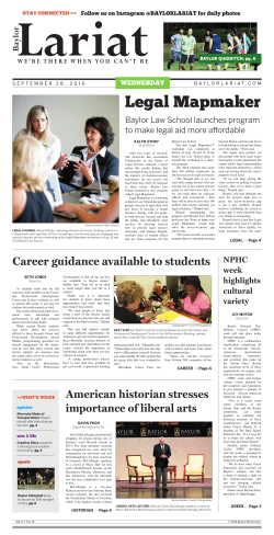 Legal Mapmaker - The Baylor Lariat