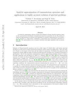 Analytic approximation of transmutation operators and applications