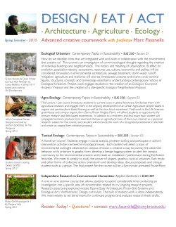 to check out Dr. Fasanella`s spring course offerings.