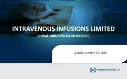 INTRAVENOUS INFUSIONS LIMITED