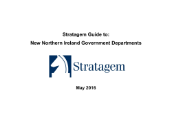 Stratagem Guide to: New Northern Ireland