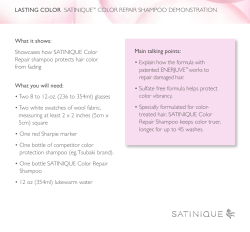 LASTING COLOR SATINIQUE&trade; COLOR REPAIR SHAMPOO