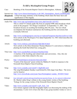 To Kill a Mockingbird Group Project