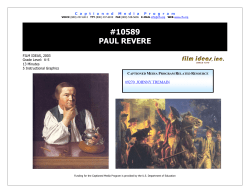 10589 paul revere - The Described and Captioned Media Program