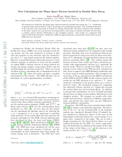 New Calculations for Phase Space Factors Involved in Double Beta