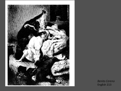 Benito Cereno English 213
