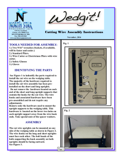 Cutting Wire Assembly Instructions