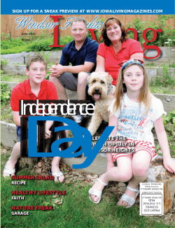 June - City of Windsor Heights