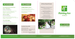 november december - Holiday Inn Barnsley