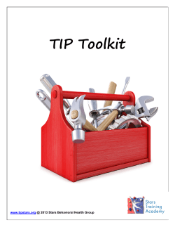 TIP Toolkit - Maine Quality Counts