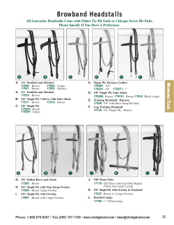 Pages 33 to 64 - Garroutte Products