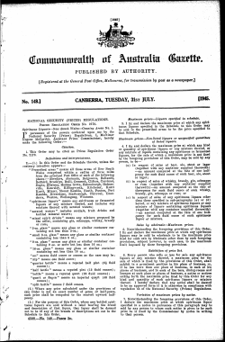 No 148, 31 July 1945 - Federal Register of Legislation