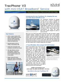 TracPhone&reg; V3 - Remote Satellite Systems International