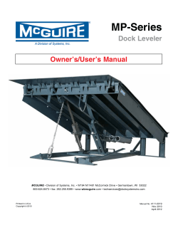 McGuire MP Manual April2012