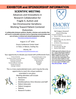 Sponsor Prospectus - Nell Hodgson Woodruff School of Nursing