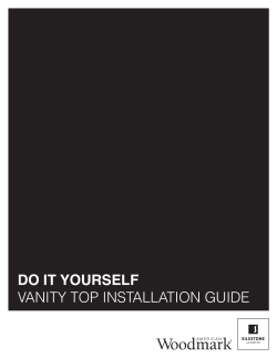 Vanity Top DIY Manual.indd
