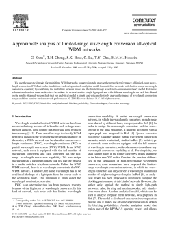 Approximate analysis of limited-range wavelength conversion all