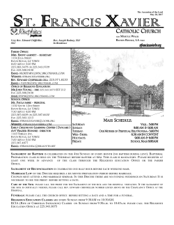 St. Francis Xavier Church