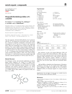 Diaquadichloridobis (pyridine