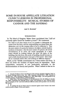 some in-house appellate litigation clinic`s lessons in