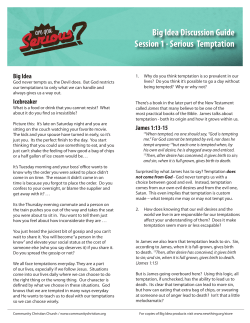 Big Idea Discussion Guide Session 1