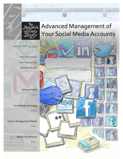 Advanced Management of Your Social Media Accounts