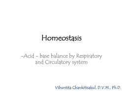 Homeostasis