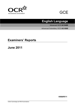 Examiners` reports - June