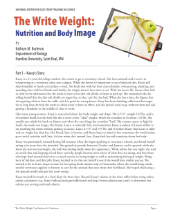 The Write Weight - National Center for Case Study Teaching in