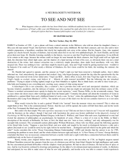 a neurologist`s notebook - English 102