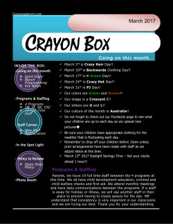 crayon box - Crayon Academy