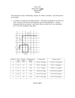 PSCI 1055 Homework #3 KEY Spring 2008 Buckley This homework