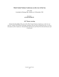 193rd plenary meeting - Office of Legal Affairs