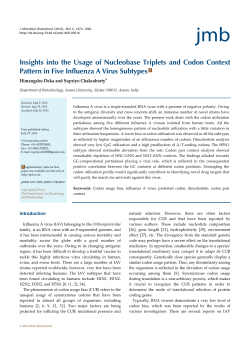 Insights into the Usage of Nucleobase Triplets and Codon Context