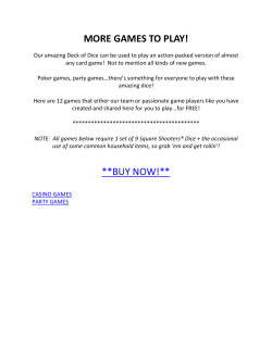 more games to play! **buy now!