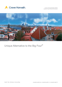 Unique Alternative to the Big Four