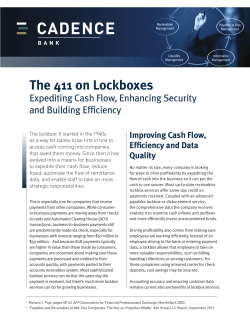 The 411 on Lockboxes