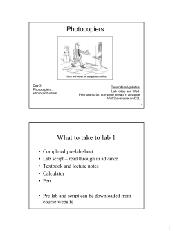 Lecture 3 - University of Colorado Boulder