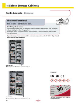 Safety Storage Cabinets