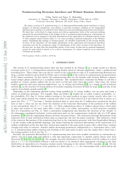 Nonintersecting Brownian interfaces and Wishart random