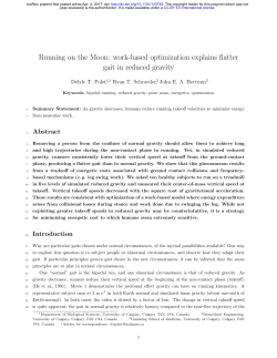 Running On The Moon: Work-Based Optimization Explains Flatter
