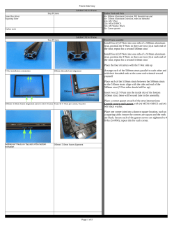 Install four (4) T-Nuts into one side of a 500mm aluminum strut