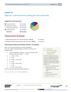 Lesson 11 - EngageNY