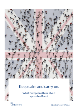 Keep calm and carry on.