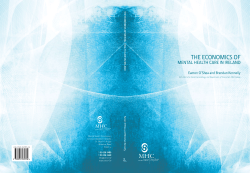 The Economics of Mental Health Care in Ireland