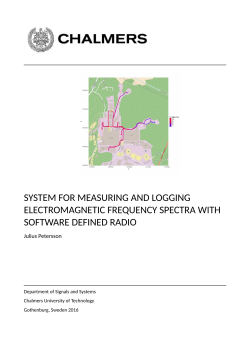 system for measuring and logging electromagnetic frequency